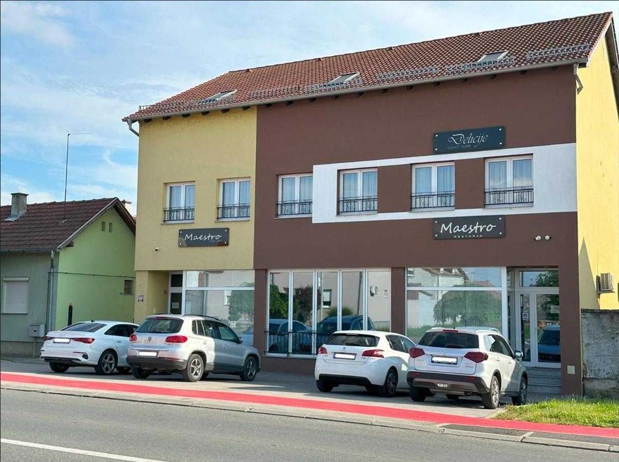 Maestro - Rooms & Restaurant Vukovar Zewnętrze zdjęcie
